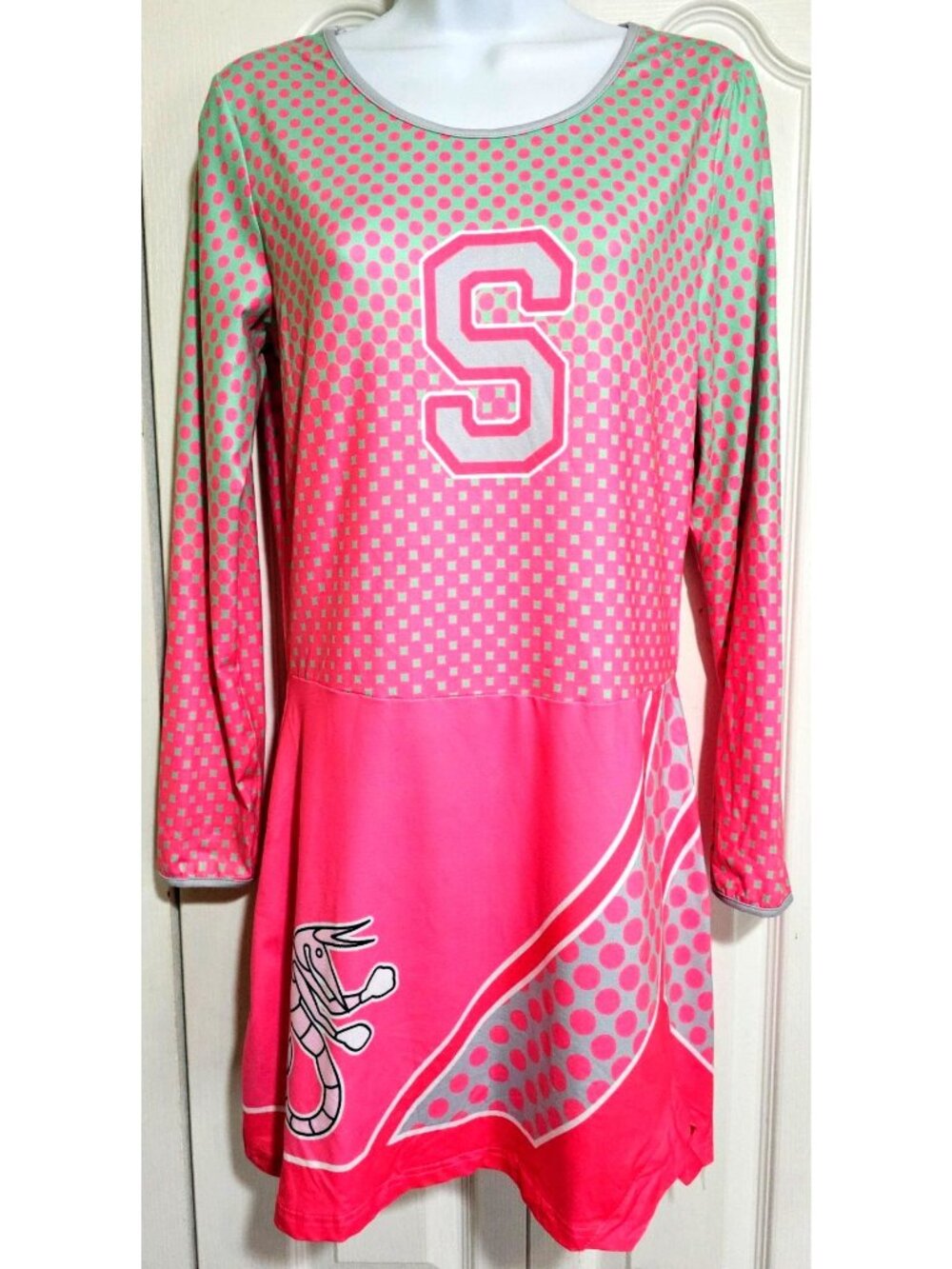 Zombies Addison Cheerleader Adult Costume Seabrook High School Women Cosplay NEW